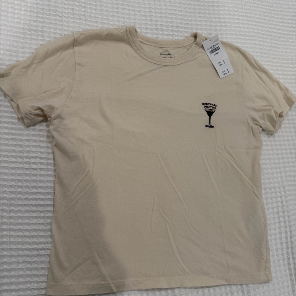 Abercrombie espresso martini shirt